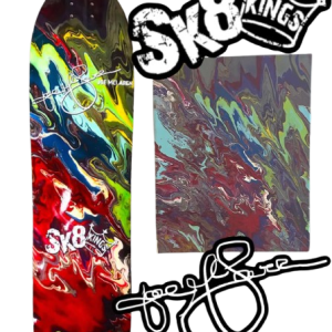 Sk8 Kings Joe McLaren PRO model fiberglass slalom board